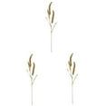 thumbnail image 4 of 3 PCS Simulated Ears of Corn Faux Plants Indoor Artificial Flowers Wisteria Grass Green, 4 of 8