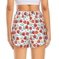 thumbnail image 4 of Goofa Strawberries Printed Women 2 in 1 Running Shorts,Quick Dry Athletic Workout Shorts,High Waisted Athletic Shorts with Liner Pockets-XX-Large, 4 of 9