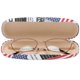 thumbnail image 1 of Red Frame Elderly Presbyopic Glasses Portable Blue Light Blocking Bifocal Reading Glasses(+250 ), 1 of 5