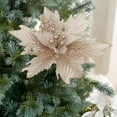 thumbnail image 6 of DefiDgd Christmas Large Flower Decoration,Faux Flowers for Xmas Tree Decor Wreath Ornaments for Home Party and Holiday Celebrations(Khaki), 6 of 6