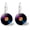 Colorful hoops, variant on Vinyl Record Earrings Vintage Retro Black Player DJ Music Metal Phonograph Album Small Round Circle Lightweight Dangle Drop Earrings for Women 80's Punk Style Rock Hip Hop Fashion Jewelry G...[p6422]