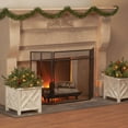 Lighted Christmas Urn Filler with Stand Prearranged Outdoor Decor