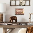 thumbnail image 6 of 2D Flat, Vintage-Style Funny Office Metal Sign - Humorous 8x12" Tin Wall Decor with Rustic Design, Perfect for Cubicles, Home Offices & Workplace Motivation, Office Decor, Perfect for Room Decor, 6 of 7
