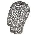 thumbnail image 3 of Milaget Metal Human Head Shape Design Stable Wigs Drying Support Hat Headset Display Black, 3 of 9
