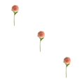 thumbnail image 3 of Baohd 1/2/3/5 10pack/lot Realistic Appearance Artificial Flower For Party Decor And Home Decor Light Coffee 3PCS, 3 of 6