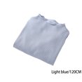 thumbnail image 3 of Jumpingount Top básico para niña, suéter de punto de Color sólido para niños, ropa interior más cálida, ropa de punto y cómoda para niños Prendas para la parte del cuerpo Azul claro 120cm Jumpingount AP013409-23, 3 of 6