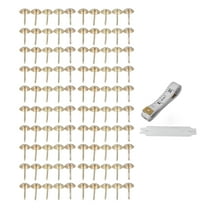 Decorative Furniture Tacks, 100Pcs Upholstery Tacks With Cloth Ruler Hand Grab For Interior Decoration