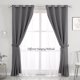 thumbnail image 2 of Cortinas SOFJAGETQ, 132 x 244 cm, doble capa, opacas, 2 of 8