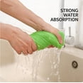 thumbnail image 2 of Taotanxi Red Microfiber Cleaning Cloth, 5 Pack Premium Microfiber Towels for Cars, Lint Free, Scratch-Free, Highly Absorbent, Reusable Cleaning Rags for Car, Household, Kitchen, Window,11.5"X11.5", 2 of 2