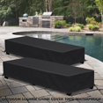 thumbnail image 3 of Funda para Silla Lounge de Patio GoldenRaindrop Impermeable 1 Unidad, 3 of 7
