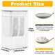 thumbnail image 3 of Colador de yogur Trasylph de 1100 ml con bolsa de malla fina y tapa, 3 of 6
