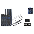 thumbnail image 1 of Radio bidireccional Motorola Solutions Talkabout T802, paquete de 4, azul/negro, 1 of 7