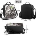 thumbnail image 2 of One Piece Roronoa Zoro Lunch Box With Padded Insulated Liner Lunch Bag Thermal Cooler Pack, 2 of 5