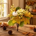 thumbnail image 6 of Beautynvta Fall Floral Picks, Artificial Pumpkin Maple Leaf Berry Flower Picks, Autumn Fake Floral Bouquet for Vase Fillers, Thanksgiving Halloween Farmhouse Home Decor, 6 of 7