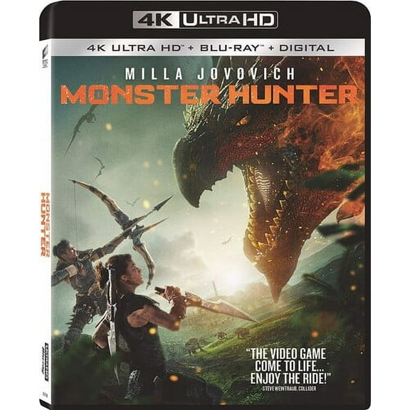 Monster Hunter (4K Ultra HD   Blu-ray   Digital Copy Sony Pictures)