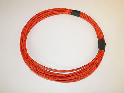 BROWN AUTOMOTIVE  WIRE 16 GAUGE HIGH TEMP GXL  25 FEET STRIPED AVAILABLE 