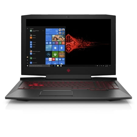 HP Omen Gaming Laptop 17.3” Full HD, Intel Core i7-8750H, NVIDIA GeForce GTX 1070 Graphics, 1TB HDD + 256GB SSD, 16GB SDRAM, 4 Zone Backlit Keyboard, 17-an179wm