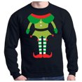 thumbnail image 1 of Shop4Ever Elf Body Costume Men's Crewnecks Christmas Sweatshirts, 1 of 6