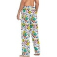 thumbnail image 5 of Top-kevin Multi- Music Notes Men's Pajama Pants Sleepwear Lounge Pajama Bottoms with Pockets, S M L XL XXL, 5 of 14