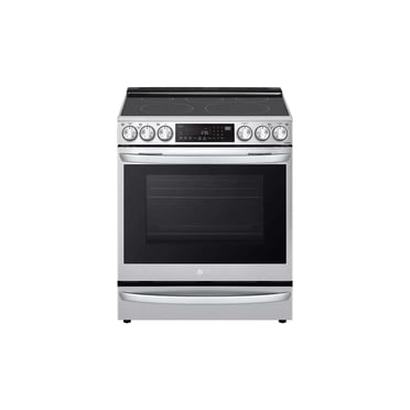 LG LSEL6337F 6.3 Cu. Ft. Stainless Smart InstaView™ Electric Slide-in Range with Air Fry
