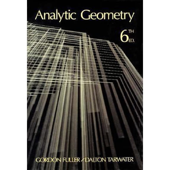 Pre-Owned Analytic Geometry (Paperback) 0201222299 9780201222296