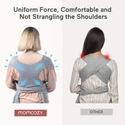 Momcozy Baby Wrap Carrier, Easy to Wear Infant Carrier Slings, Lightweight Adjustable Hands Free Baby Sling, for Newborn to Toddler 8-35 lbs