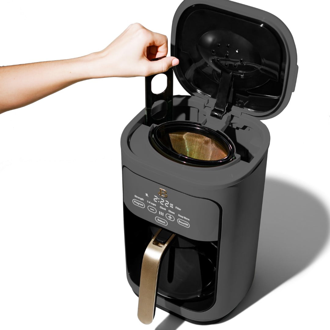 Drew Barrymore 19027 Beautiful 14 Cup Programmable Touchscreen Coffee Maker