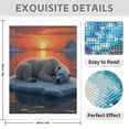 thumbnail image 3 of Diamond Art Kit for Adults, Cute Bear Ivory Print No.243 Diamond Painting for Adults Beginners, 5D DIY Diamond Art Painting Kits, Colorful Diamond Painting Craft for Home Decor 12x16, 3 of 7