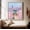 Rolled Canvas, variant on New York City Wall Art, Pink NYC Skyline Print, Dreamy Cityscape Decor, Aesthetic Apartment Wall Art