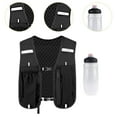 thumbnail image 6 of MAGIDEAL Vest Water Pack for Men Women with Gym Bottle Running Vest Breathable Black, 6 of 8