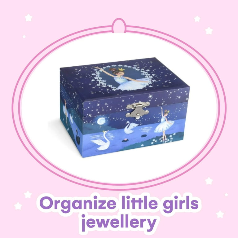 Jewelkeeper Girl's Musical Jewelry Box, Spinning Ballerina
