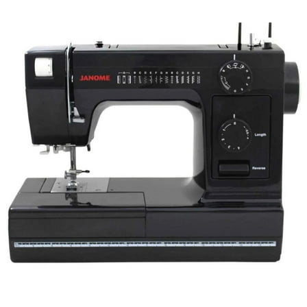 Janome Black Edition HD1000 Commercial and Mechanical Sewing Machine with Bonus Accessories
