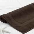 thumbnail image 5 of RIVERSIDE 2 Pack Brown Bath Mats 21x34 Soft and Absorbent Cotton Bathroom Rugs Set, 5 of 8