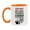 White/Orange, variant on Trump Mug For Dad, Funny Coffee Cup, 11Oz Or 15Oz Gift From Daughter