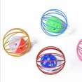 thumbnail image 3 of Cat Ball Toy Creative Interactive Bell Ball in Cage Cat Play Ball Cat Sound Toy, 3 of 10