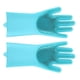 thumbnail image 3 of Guantes Para Mascotas 2 Piezas Mascota Gato Perro Baño Masaje Ducha Guantes Cepillo De Limpieza Multifuncional EOTVIA No, 3 of 7