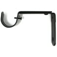 thumbnail image 2 of Urbanest Curtain Rod Bracket, Adjustable, Fits 1 1/4" Rod, Black, 2 of 5