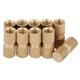 thumbnail image 1 of Resistencia A La Corrosión Tuerca Moleteada De Cobre, Superficie Lisa Tuerca Moleteada De Cobre, Para Iluminación Del Hogar Electrónica Carcasas De Plástico Relojes Juguetes ANGGREK Copper Knurled Nut, 1 of 8