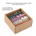thumbnail image 3 of 100Pcs Professional Nail Drill Bits Set Manicure Pedicure Accessory Kit - Perfect Grinding Effect, Long Service Life, Easy to Use, Safe and Reliable, Suitable for Different, 3 of 8