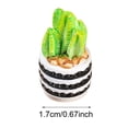 thumbnail image 2 of Artificial Mini Desk for Bookshelf Decor Terrarium Decoration for Balcony Artificial Cactus Succulent Kitchen Decorations Accessories, 2 of 3