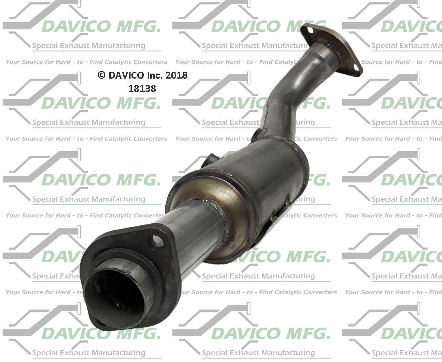 Davico Mfg 18138 Direct-Fit Catalytic Converter