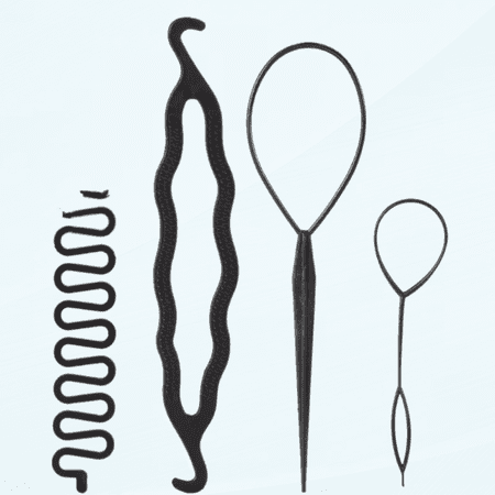 Variety Hair Braiding Tool Hair Braiding Tool Hair Hairdressing Tools Fashion Hair Accessories Hair Design Styling Tool Stopsy Tail Hair Tool