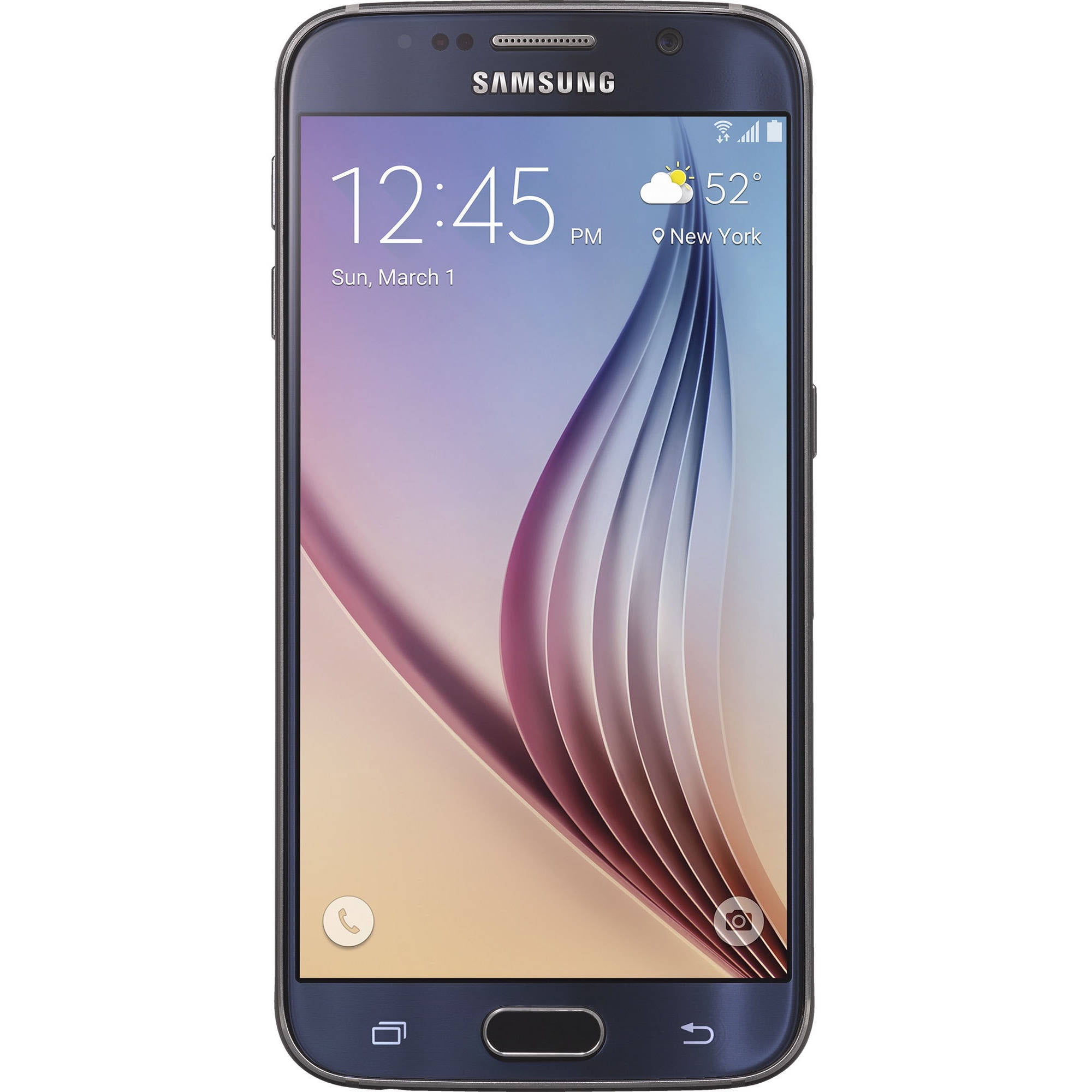 Total Wireless SAMSUNG Galaxy S6, 32GB Blue - Prepaid Smartphone ...