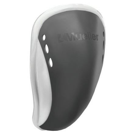 Protective Flex Cup - Mueller Flex Shield Flexible Protective Cup, Gray, Adult
