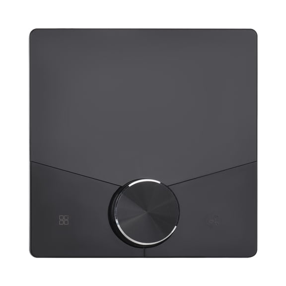 NFTIGB Central Conditioning Thermostat Touchscreen Wi-Fi Smart Temperature Controller 5 1 1 Programming Dynamic Light Effects Child Lock Display 95-240V 3.54 in / 9 cm BAC-009AL Black