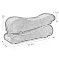 thumbnail image 1 of xinxixnxx 2Pcs Mémoire Mousse Accoudoir Coussins Coussinets d'Accoudoir pour le Bureau Coude Accoudoir Chaise de Repos Coussinets d'Accoudoir Rouge, 1 of 9