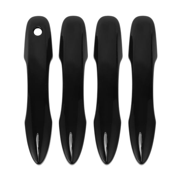 Unique Bargains Car Door Handle Cover Trim for Toyota Camry 2018-2024 Side Door Handle Cover Durable 4 Pcs Black