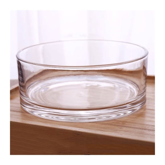 Vase Tubulaire Droit Épaissi en Verre pour Aquarium, Cylindrique, Grand, pour Salon, du Sol au Sol, Vase à Fleurs, Fleur Surélevée, Ornement en Verre Transparent