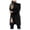 Black, variant on Relanfenk Winter Fall Womens Jacket Coats Long Sleeve Hairy Open Front Short Cardigan Suit Solid Long Casual Tops