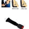 thumbnail image 5 of 2Pcs Seat Belt Extender, Car Safety Seatbelt Extenders, 9in Extension Safety Adjustable Clip Buckle Universal, Black, 5 of 8